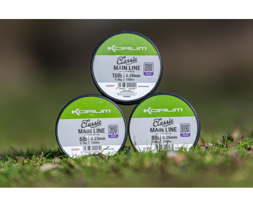 Korum Classic Main Line 1000m