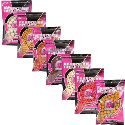 Mainline Response Boilies Pink Prawn 10mm 200g