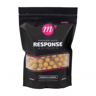 Mainline Response Boilies Pineapple & Banana 15mm 200g