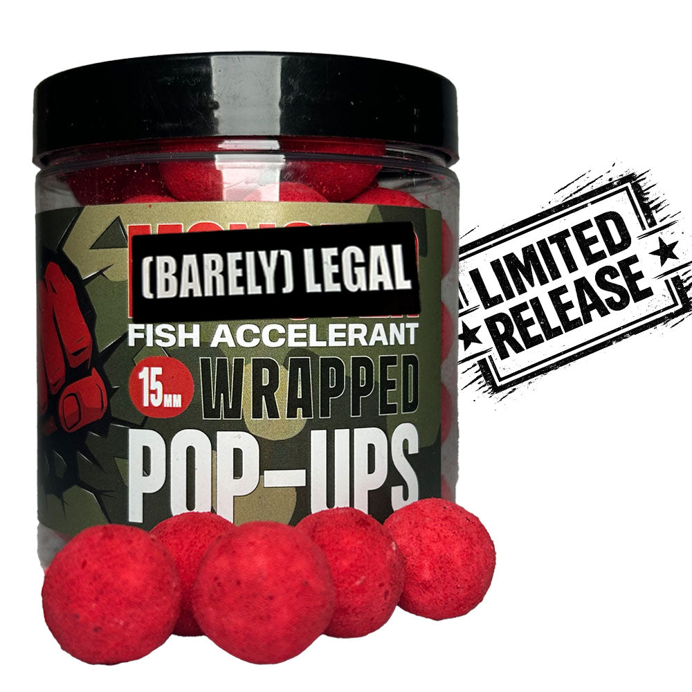 Fjuka Carp Fish Accelerant Wrapped Pop-Ups (15mm)