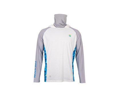 Preston Innovations Performance Hooded Sun Shirt UPF-40