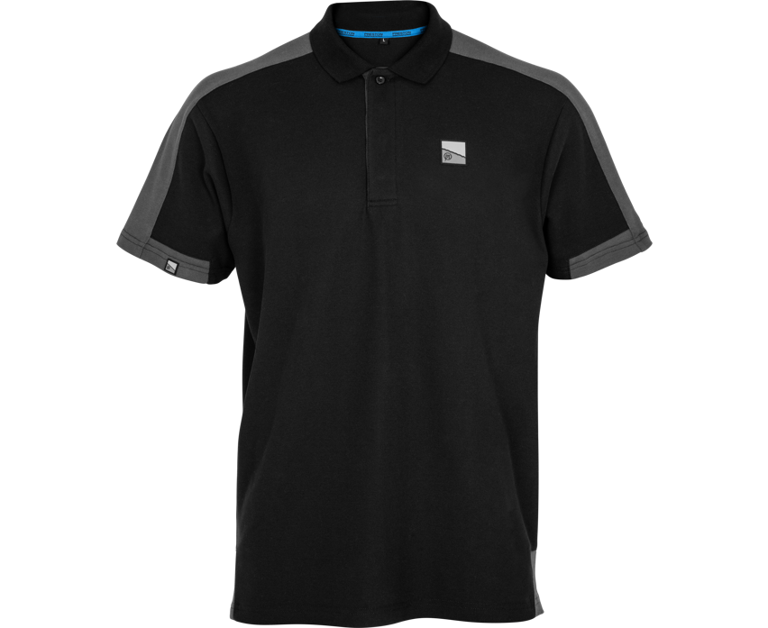Preston Innovations Core Collection Polo Shirt Black All Sizes