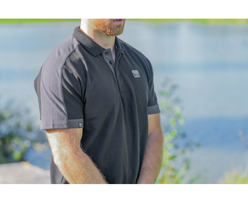 Preston Innovations Core Collection Polo Shirt Black All Sizes