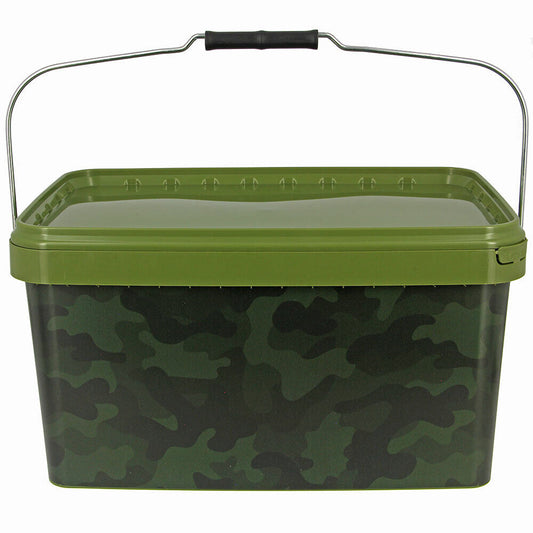 NGT CAMO 12.5L SQUARE BUCKET