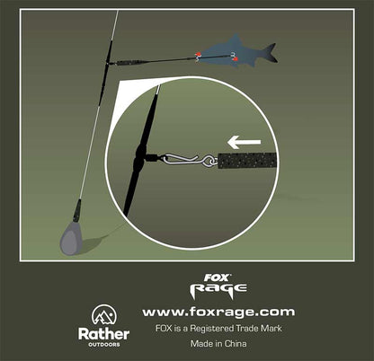 Fox Rage Predator Kwik Change Paternoster Trace 30cm