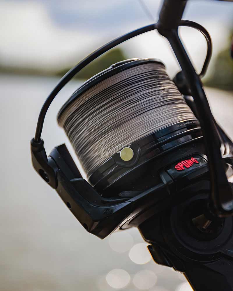 Fox Spomb Taped Braided Leaders Black