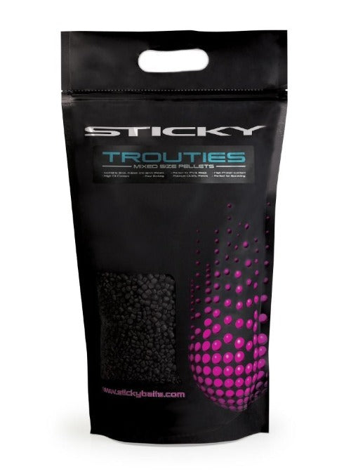 STICKY BAITS TROUTIES MIXED PELLETS 2.5KG