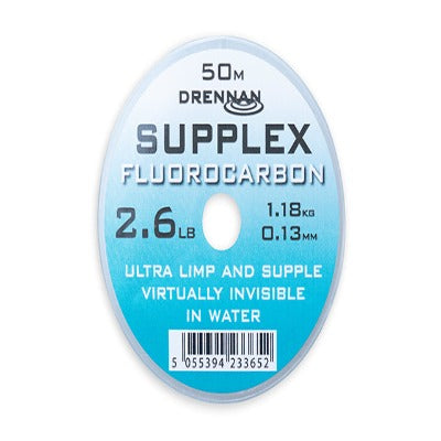 DRENNAN SUPPLEX FLUROCARBON 2.6lb 0.13mm