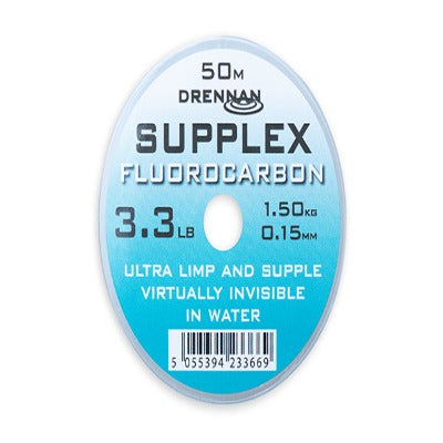 DRENNAN SUPPLEX FLUROCARBON 3.3lb 0.15mm