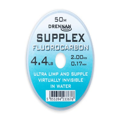 DRENNAN SUPPLEX FLUROCARBON 4.4lb 0.17mm