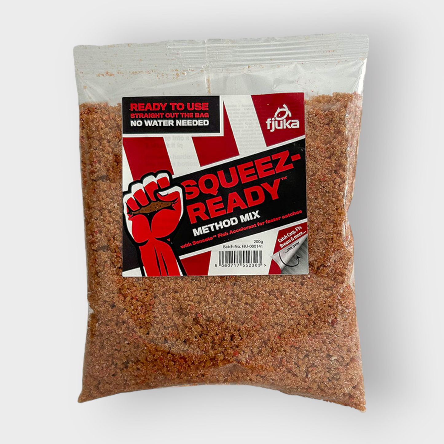 FJUKA SQUEEZ-READY PELLETS & GROUNDBAIT 200g