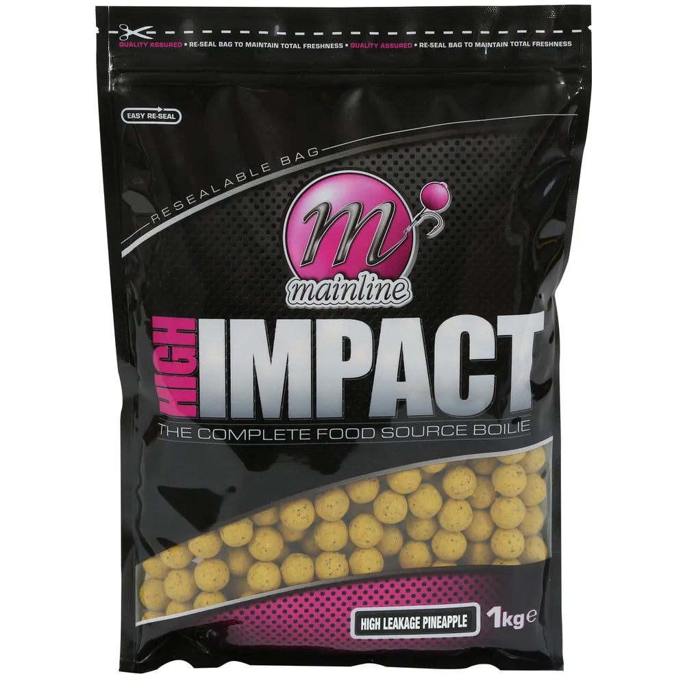 MAINLINE HIGH IMPACT BOILIES SHELF LIFE *** ALL FLAVOURS ***