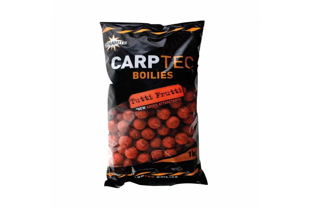 DYNAMITE BAITS CARPTEC BOILIES 15mm SHELF LIFE 1KG