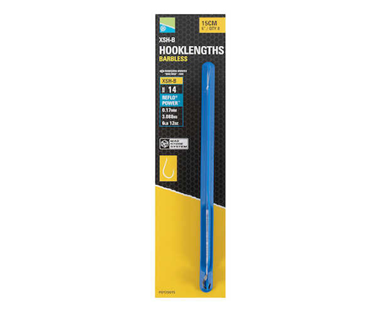 PRESTON INNOVATIONS XSH-B HOOKLENGTHS BARBLESS